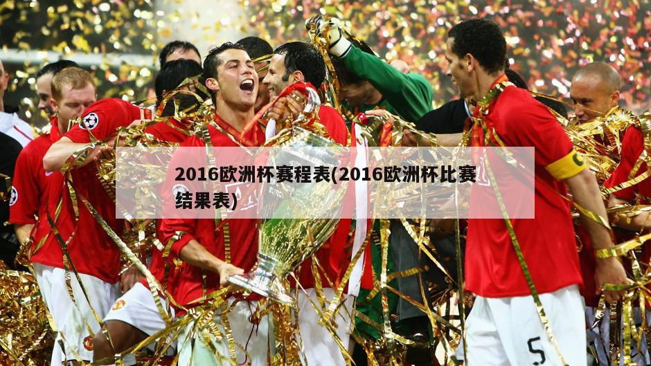 2016欧洲杯赛程表(2016欧洲杯比赛结果表)